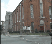 Drive down Newberry Street animated gif