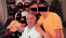 Jerry Sandusky with kids